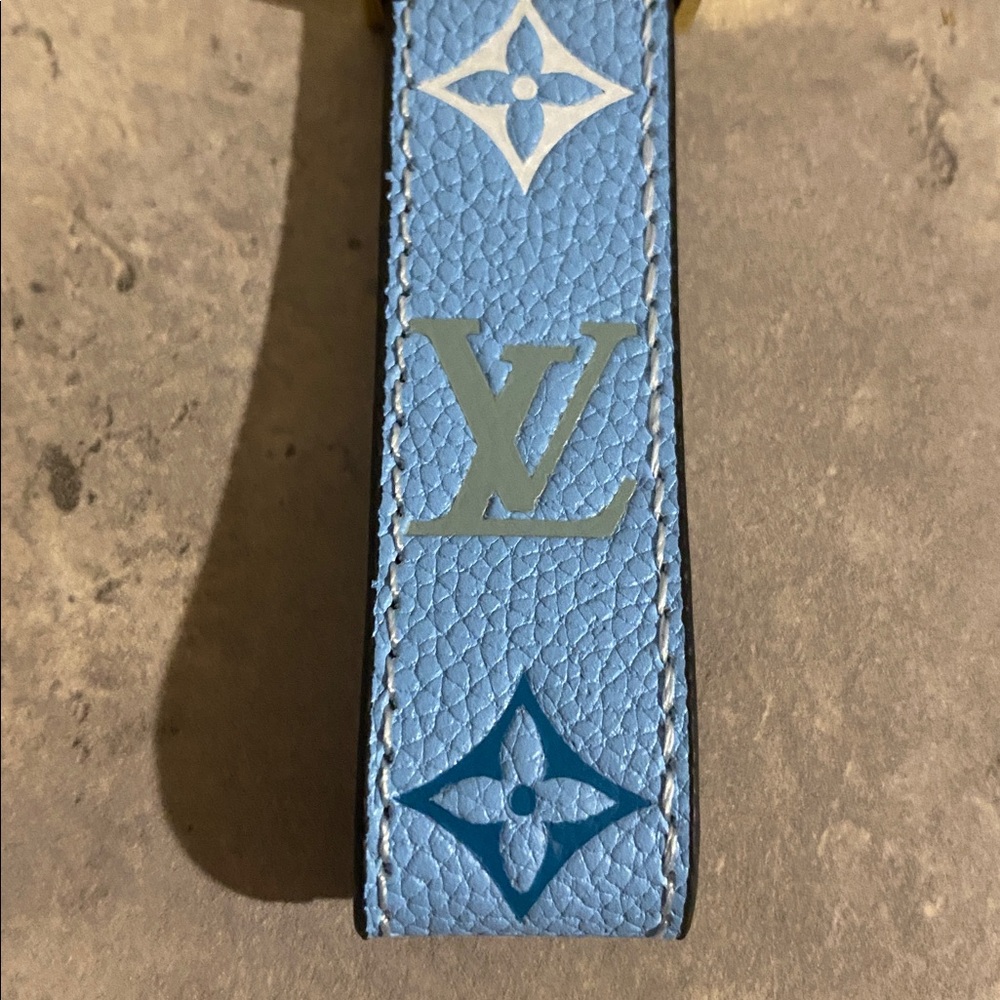 Baby Blue Fashion Key Ring - Picture 2 of 4